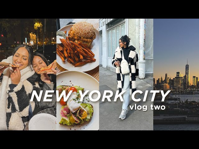 Best Things To Do In New York City In December ✨🏙 | Where to Eat & What To See | NYC Vlog