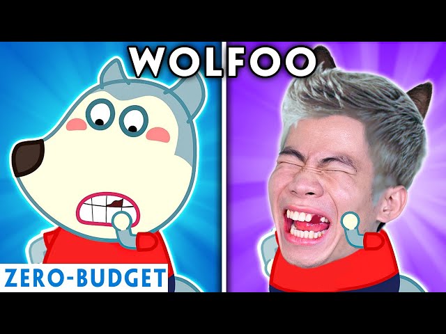 WOLFOO WITH ZERO BUDGET! - WOLFOO THE BROKEN TOOTH | WOLFOO FUNNY ANIMATED PARODY