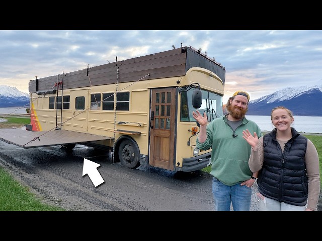 Jaw-dropping DIY Bus Transformation into Cozy Tiny Home