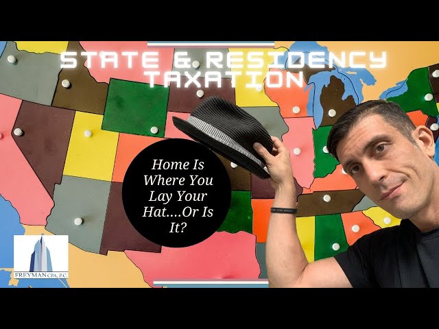 Personal State Tax Residency Issues/Domicile, Statutory Residency, Reciprocal Tax Agreements, &COVID