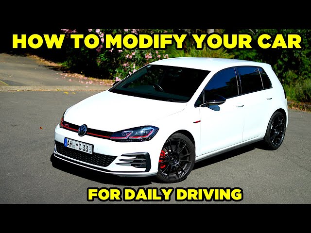 How To Modify Your Daily Car (In UNDER 2 HOURS)