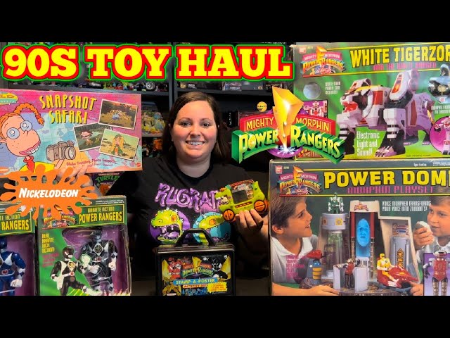 Vintage Toy Pick Ups/VHS TAPES! May 2022 - POWER RANGERS, Nickelodeon, 90s & More!