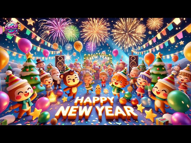 Fun Kids Song for New Year 2025 | Sing, Dance & Celebrate the Countdown!