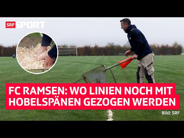 Das letzte Spiel mit Linien aus Holz! FC Ramsen und das Ende einer Fussball-Tradition 🪵 | SRF Sport