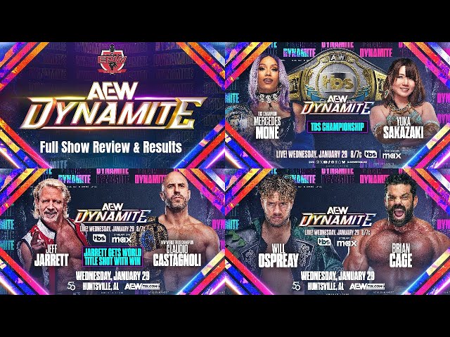 AEW Dynamite 1/29/2025 Full Show Review & Results | Does Jarrett earn a title shot?