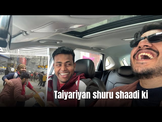 Nostalgic delhi and Di ki wedding ka invitation | Bhai coming back | Taiyariyan shuru | Vlog