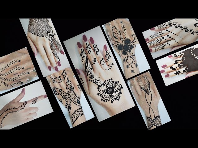 Top 10 henna Designs Jewelry and dimple Mehndi Design By Unique Mehndi Beautiful designs