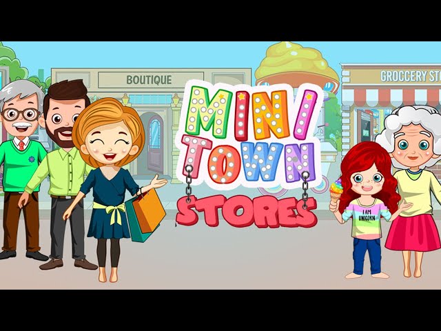 Mini Town Stores Shopping Game For Girls || Koko Zone Games