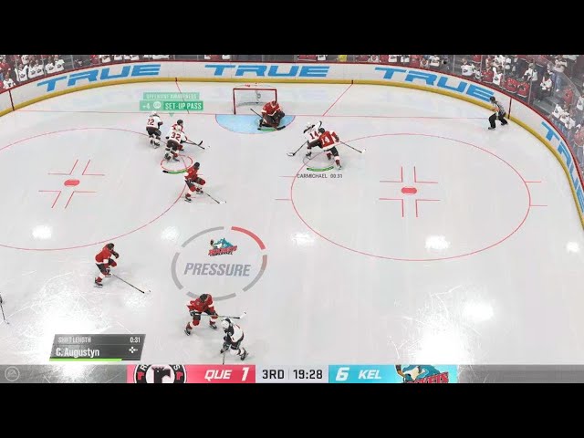 NHL 24 shattered glass