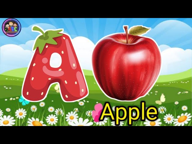 Phonics Song 2 with TWO Words in 3D - A For Airplane - ABC Alphabet Songs with Sounds for Children