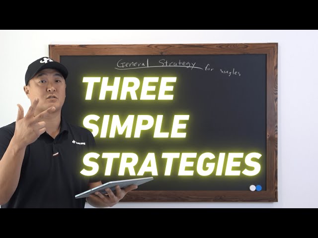 Singles Strategies You NEED to Win More Matches