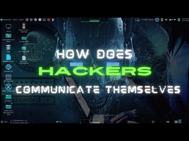 Secrets of Hacker's Communication Method