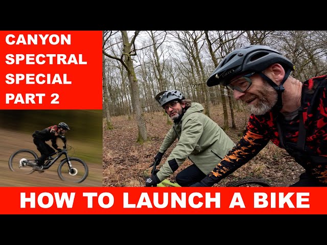 Canyon Spectral CF7: How it works the bike launch: Hitting the trails on day 2