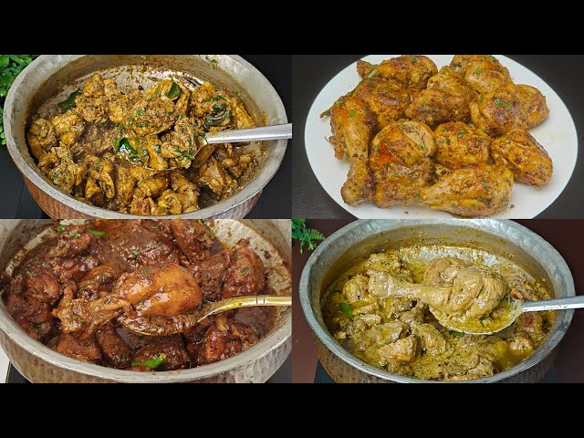 Pepper Chicken 4 ways by Ashus Delicacies