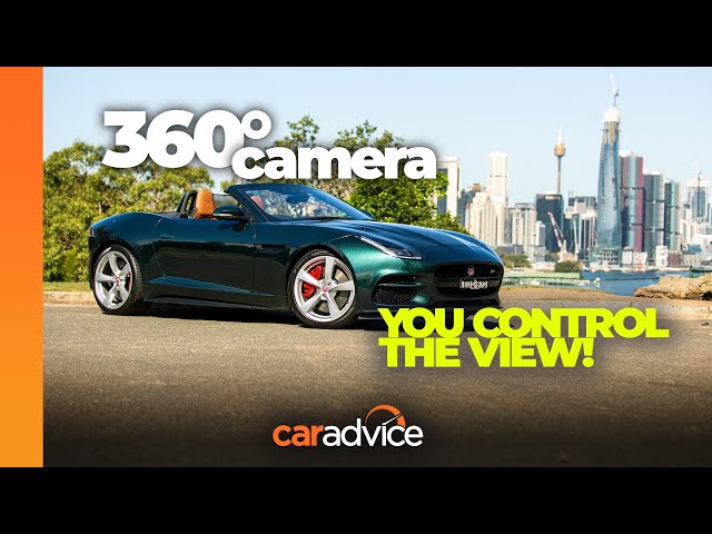 2020 Jaguar F-Type R convertible | 360-degree Drive | Turn It Up - Exhaust Noise Only