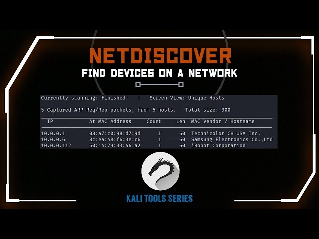 Find Any Device IP and Mac address | Connected to Network in Kali Linux |