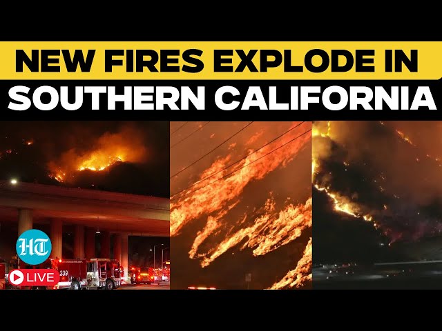 California Wildfires Live Updates: Over 50,000 People to Evacuate as New Fire Rips Through LA