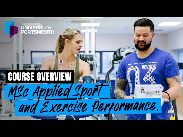 MSc Applied Sport and Exercise Performance