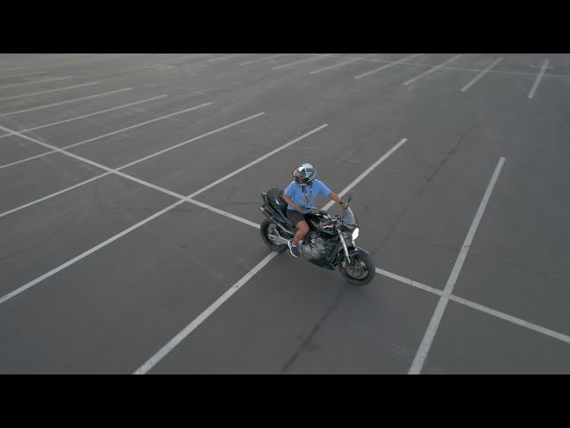 DJI AIR 2s Active Track Test on Motorcycle