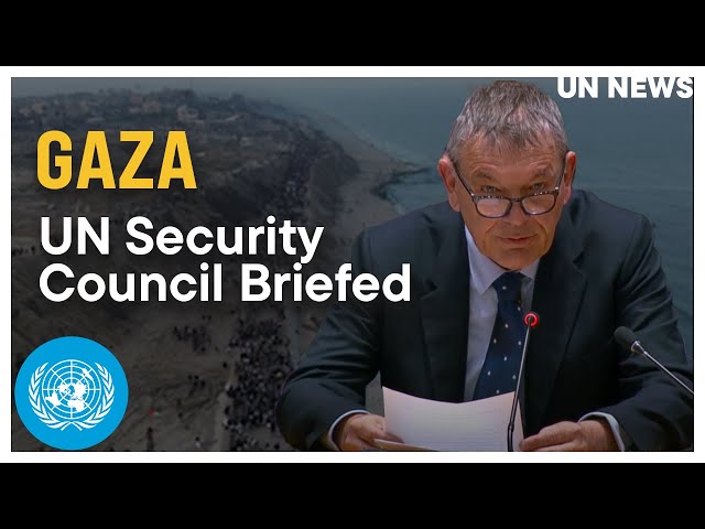 UNRWA Chief Briefs Security Council | United Nations