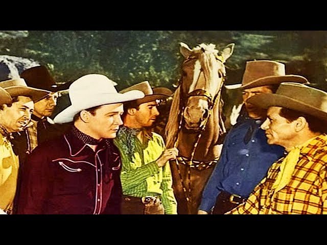 THE YELLOW ROSE OF TEXAS | Roy Rogers | Dale Evans | Full Length Musical Western Movie | English