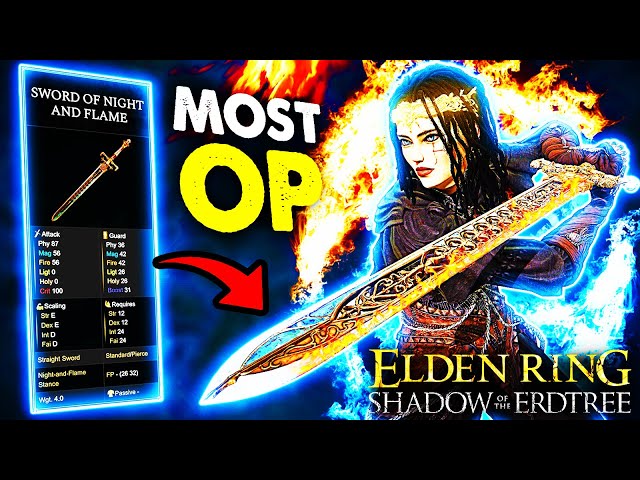 THE "MOST BROKEN SWORD OF NIGHT AND FLAME BUILD" IN ELDEN RING 1.15