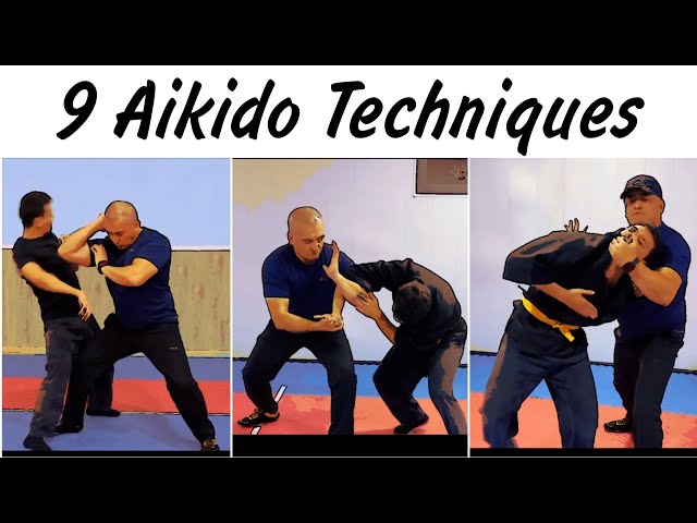 9 Aikido Self-defense Techniques