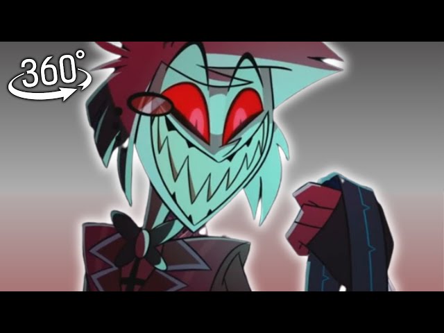 Hazbin Hotel | Alastor BEST moments in 360 VR Cinema