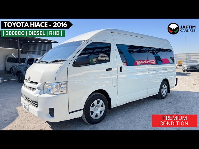 Toyota HiAce Automatic Transmission | 2016Model | 3000cc Diesel Engine | JAFTIM CARS