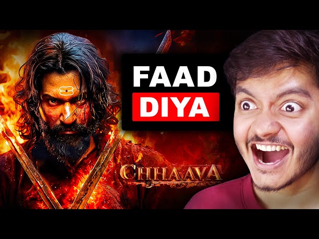 Goosebumps to hai 😰 Chhaava Movie review