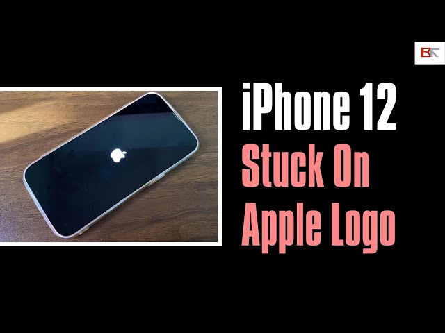 What to Do When iPhone 12 Stuck On Apple Logo and Won't Boot Up Normally