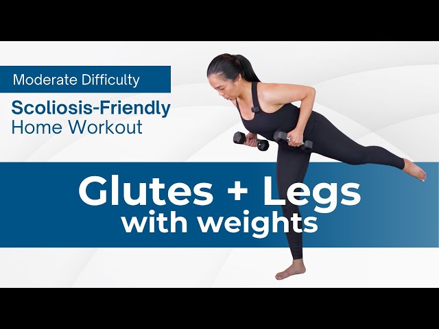 Build Stronger Glutes + Legs | Scoliosis-Friendly Workout