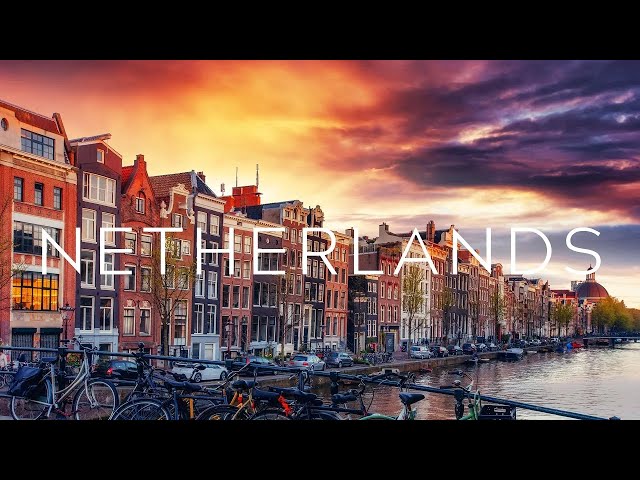 Netherlands. Scenic Relaxing Music Film.