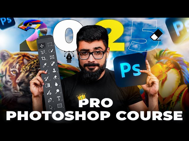 Adobe Photoshop Full Course for Beginners to Advance 2025 by HBA Services