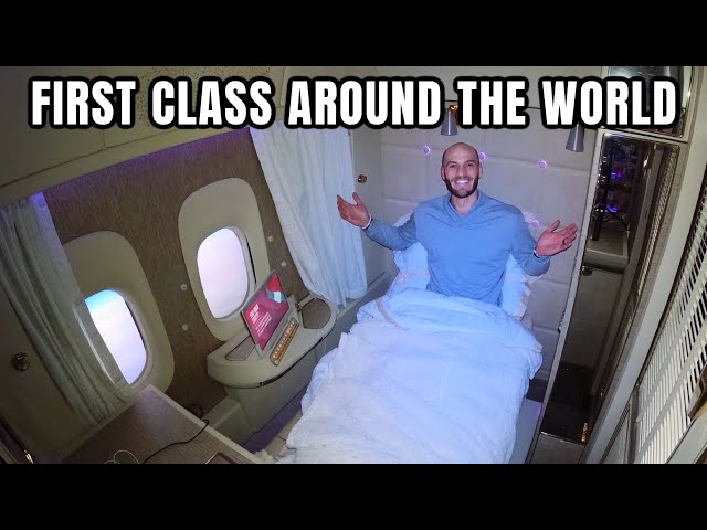 I FLEW 85 HOURS AROUND THE WORLD IN FIRST CLASS