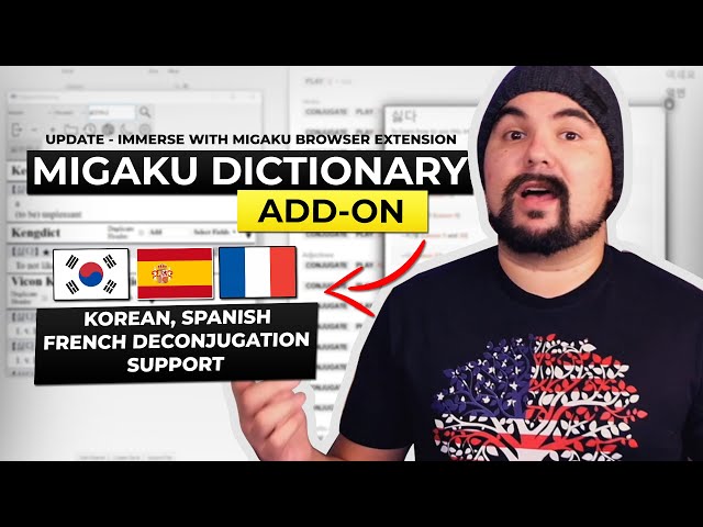 Korean, French, and Spanish Deconjugation Support!