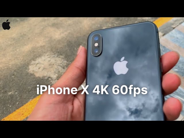 iPhone X Camera 4K 60fps | Cinematic Video Test