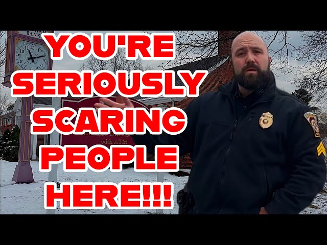 Cop Says I’m Scaring People By Recording Them