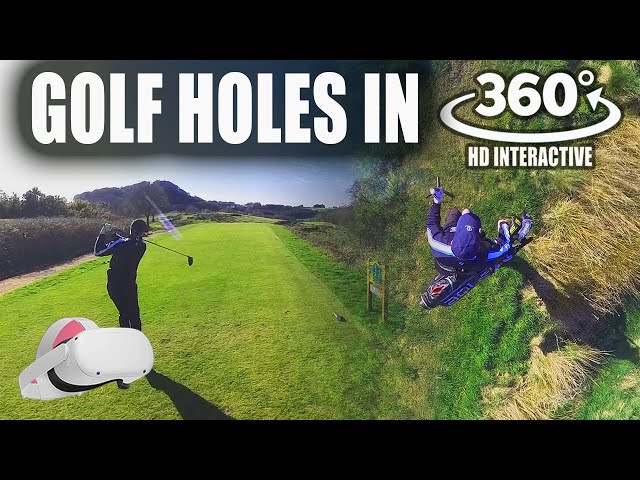 Great Golf Holes In 360 Degree VR Video - 7th Pleasington GC