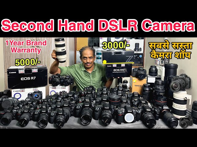 Best Dslr Camera Shop In Cheapest Price || Mumbai Camera Market || Full Frame | Mirrorless ￼|| 70%80