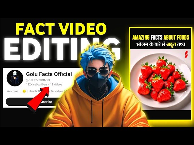 Golu Facts Official jaisa video Kaise banaye 2024 ✅ ||Fact video kaise banaye 2025 || @ManojDey