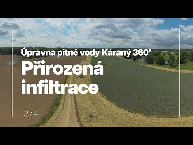 KÁRANÝ DRINKING WATER TREATMENT PLANT 360° | 3. Natural filtration