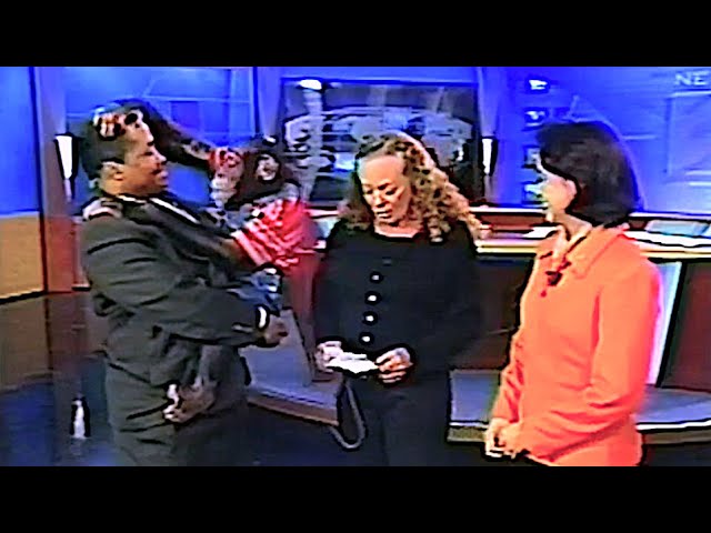 Zabu The Chimp LIVE | WWMT CBS 3 | March 29, 2001