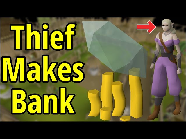 OSRS Thieving Money Making | Running Elves Pockets (best skilling money making method)