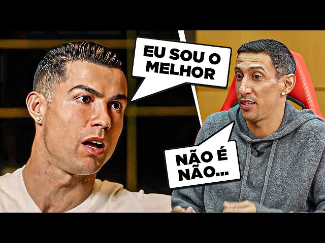 OLHA O QUE O DI MARÍA FALOU SOBRE O CRISTIANO RONALDO SE ACHAR O MELHOR DA HISTÓRIA! (Esculachou)