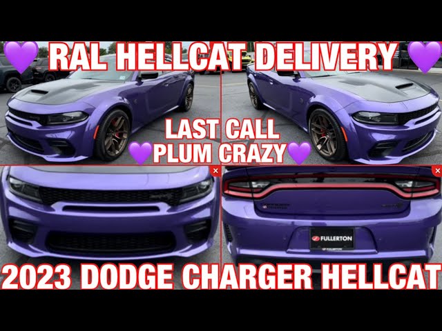 💜 2023 DODGE CHARGER HELLCAT JAILBREAK  DELIVERY 💜Plum Crazy💜Last One Built💜Is It Mine?🤷‍♂️💜😎