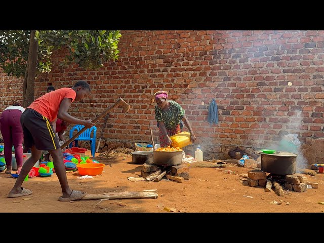 African Cooking For 250 Hungry Children (To a Hungry Child, Hope Starts With Food)  #seo #food