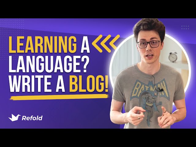 How to blog your way to success in a new language - Bearblog Tutorial