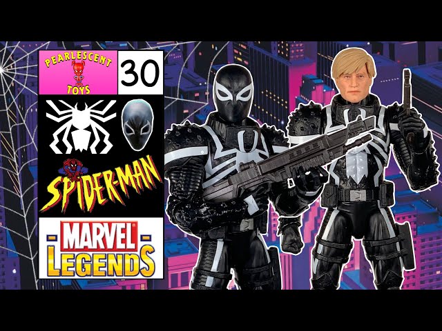 Marvel Legends AGENT VENOM Review (Spider-Man Retro Collection Wave)