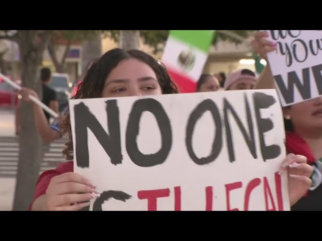 Rally held in Homestead to protest Trump's immigration policies